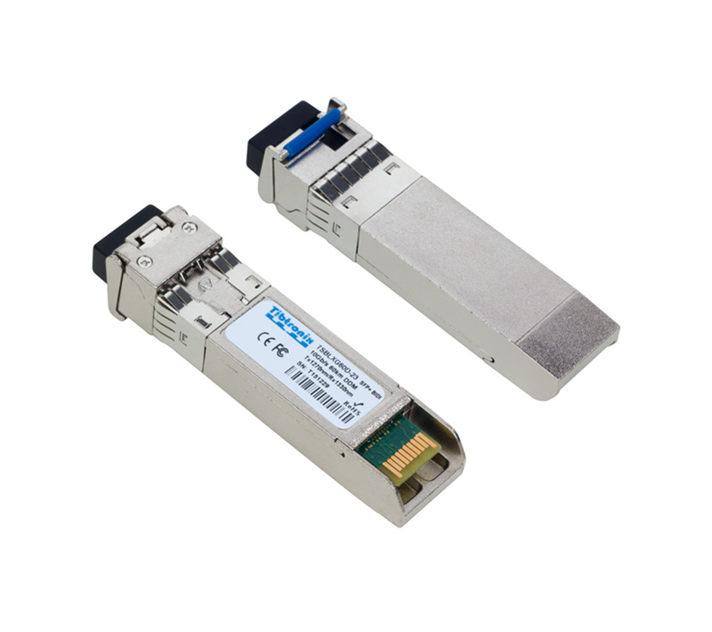 10GBASE-BX60-U SFP+ TX1270nm/RX1330nm 60km DDM Transceiver