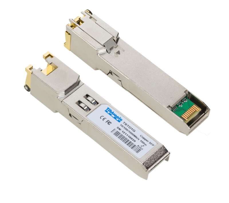 10/100/1000BASE-T SFP Copper Transceiver