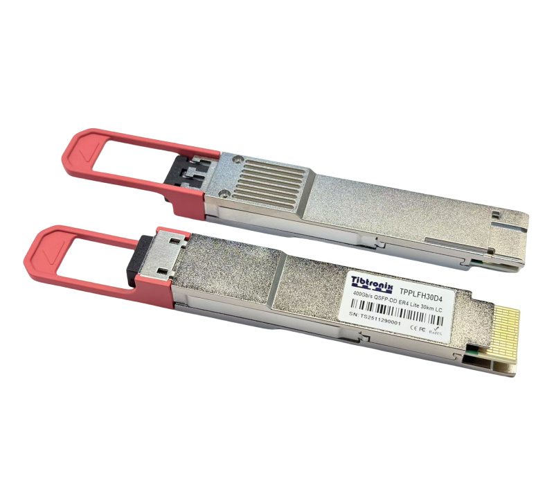 TPPLFH30D4 400Gb/s QSFP-DD ER4 Lite 30km LC APD